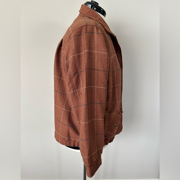 CJ Banks Wool Blend Plaid Jacket - Picture 4 of 7